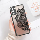 Matte Mandala Samsung Cases - CaseShoppe Samsung S23 Ultra / A