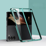 Electroplated Transparent Samsung Galaxy Z Fold Cases