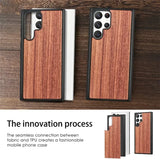Natural Real Wood Samsung Case