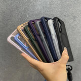 Matte Magnetic Samsung Case with Lanyard