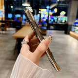 Water Ripple Texture Glitter Samsung Galaxy Case