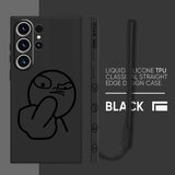 Cartoon Matchman Luxury Samsung Cases