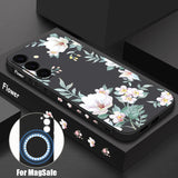 Flower Magsafe Soft Samsung Case