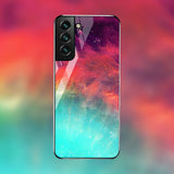 Luxury Tempered Glass Samsung Cases - CaseShoppe Samsung Galaxy S22 Ultra / F