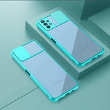 Modern Transparent Camera Lens Samsung Case - CaseShoppe For Samsung S20 FE / Light Blue