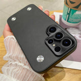 Vintage Leather Plating Samsung Cases