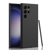 Luxury Matte Silicone Samsung S23 Cases - CaseShoppe Samsung Galaxy S23 / Black