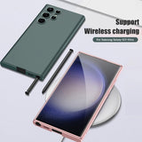 Luxury Matte Silicone Samsung S23 Cases - CaseShoppe