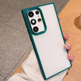 Metallic Protector Samsung Cases - CaseShoppe Samsung S22 Ultra / Dark Green