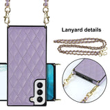 Premium Leather Samsung Cases with Crossbody Lanyard - CaseShoppe