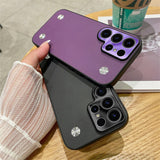 Vintage Leather Plating Samsung Cases