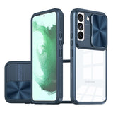 Transparent Acrylic Samsung Cases with Camera Cover