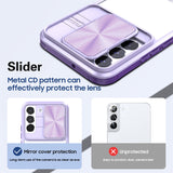 Transparent Acrylic Samsung Cases with Camera Cover