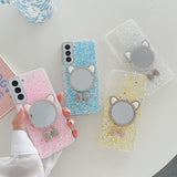 Glitter Mirror Samsung Cases - CaseShoppe