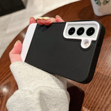 Luxury Shockproof Samsung Cases - CaseShoppe Samsung S22 / Black White