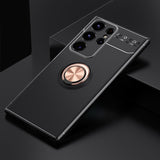 Shockproof Matte Samsung S23 Cases - CaseShoppe Samsung Galaxy S23 Ultra / Black-Rose Gold