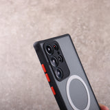 Classic Shockproof Magnetic Charging Samsung Cases - CaseShoppe