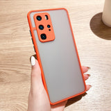 Candy Color Samsung Cases - CaseShoppe For Samsung S20 FE / Red