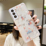 Flower Samsung Cases - CaseShoppe For Samsung S21 Ultra / F