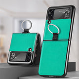 Classic Samsung Flip Case with Ring - CaseShoppe Green