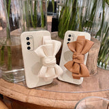 Leather Bow Samsung Case - CaseShoppe