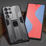 Sturdy Armor Samsung Case - CaseShoppe Samsung Galaxy S21 FE / Black