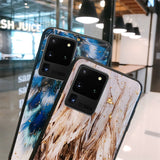 Glitter Feather Samsung Cases - CaseShoppe