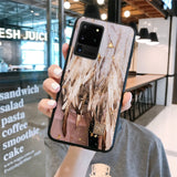 Glitter Feather Samsung Cases - CaseShoppe Samsung S22 Ultra / 01