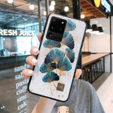 Glitter Feather Samsung Cases - CaseShoppe Samsung S22 Ultra / 03