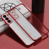 Matte Translucent Samsung Cases - CaseShoppe Samsung S22 / Red
