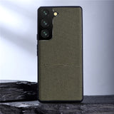 Classic Fabric Samsung Cases - CaseShoppe Samsung S22 Ultra / Green