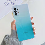 Rainbow Gradient Samsung Case - CaseShoppe Samsung S21 / Light Blue