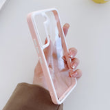 Pastel Border Transparent Samsung Cases - CaseShoppe