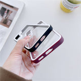 Pastel Border Transparent Samsung Cases - CaseShoppe