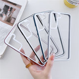 Pastel Border Transparent Samsung Cases - CaseShoppe