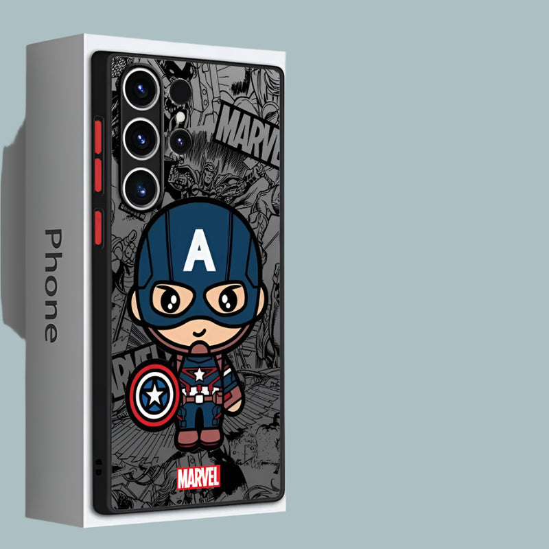 Cartoon Marvel Spiderman Samsung Cases