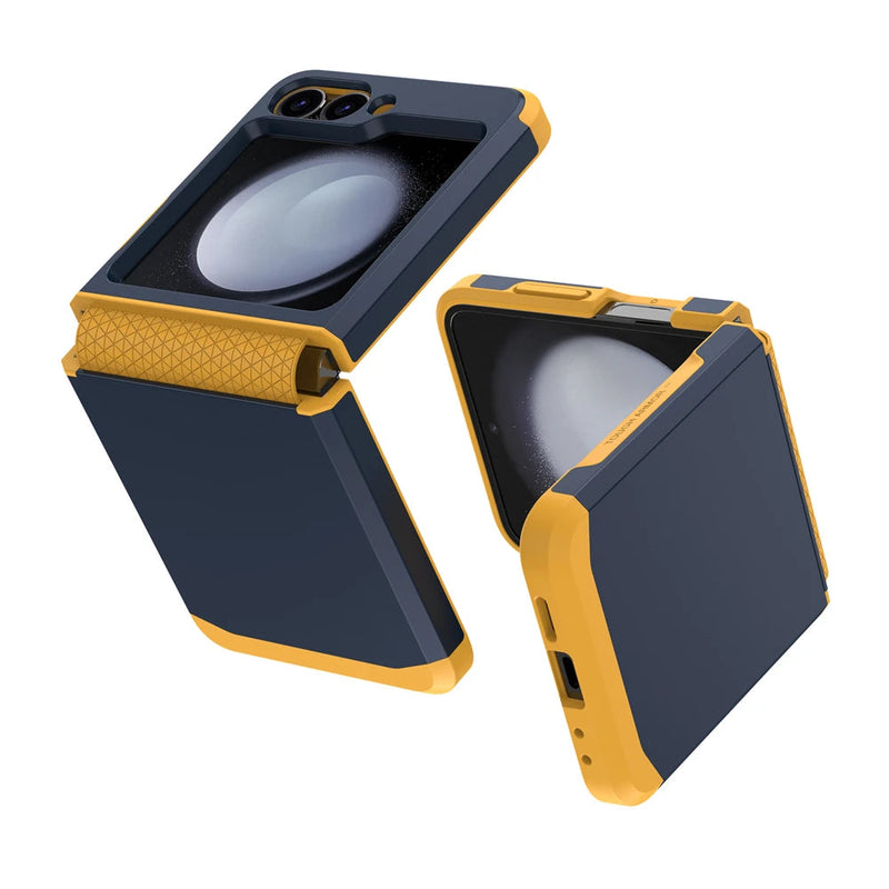 Plating Contrasting Colors Armor Samsung Galaxy Z Flip Case