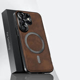 Leather Magnetic Samsung Galaxy Case