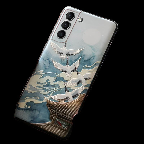 3D Design Samsung Case - CaseShoppe Samsung S23 Ultra / Sky Blue