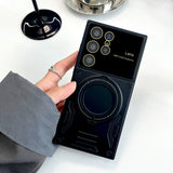 Shockproof Magnetic Armor Samsung Cases - CaseShoppe Samsung S23 / Black