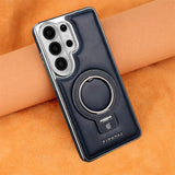 360 ° Rotating Bracket Leather Samsung Galaxy Case