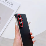 Leather Frameless Ultra Thin Magnetic Samsung Case