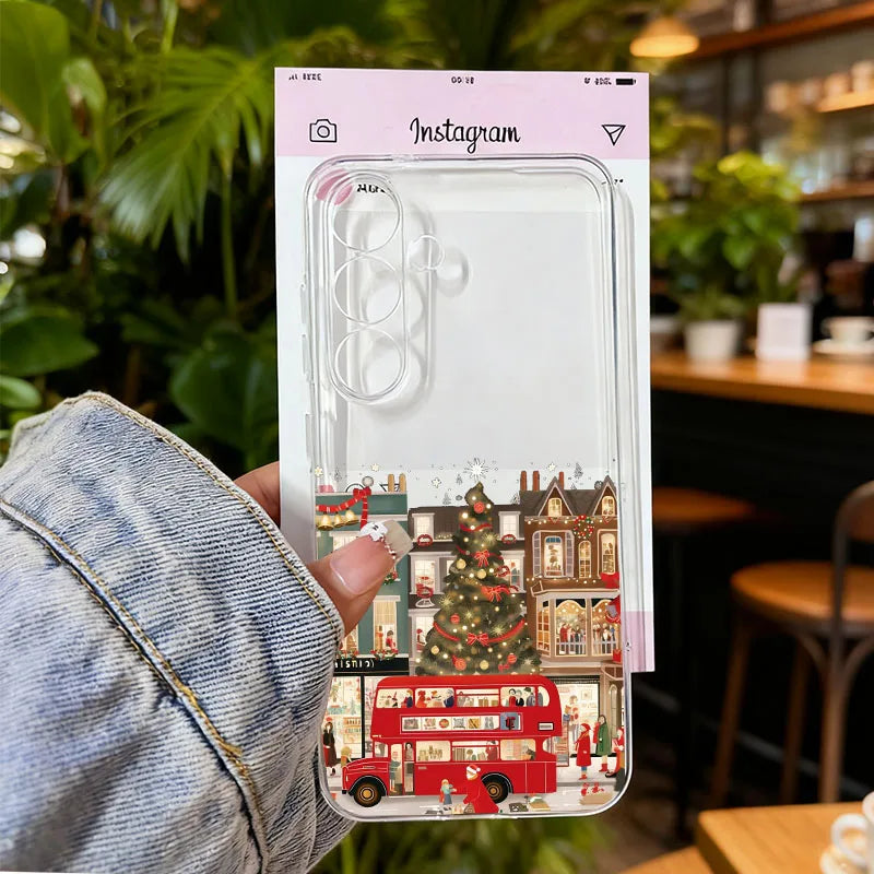 Christmas Winter Snow Samsung Galaxy Cases