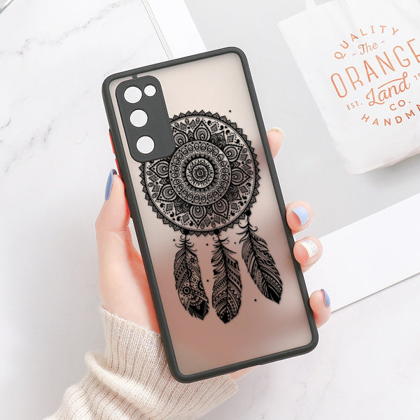 Matte Mandala Samsung Cases - CaseShoppe Samsung S23 Ultra / D