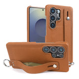 Wristband Strap Leather Samsung Cover