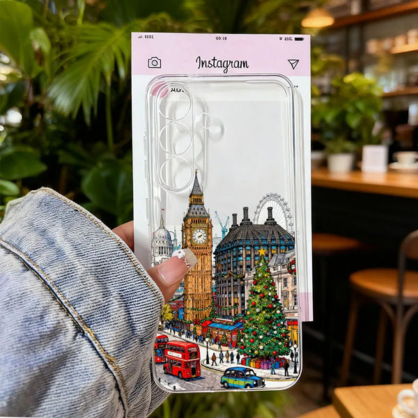 Christmas Winter Snow Samsung Galaxy Cases