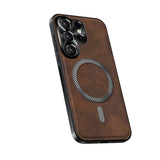 Leather Magnetic Samsung Galaxy Case