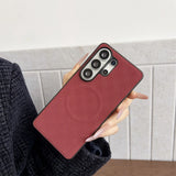 Shockproof Plaid Matte Samsung Galaxy Case