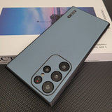 Luxury Matte Texture Samsung Galaxy Cases - CaseShoppe For Samsung S22 / Blue
