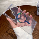 Luxury Laser Glitter Samsung Galaxy Cases - CaseShoppe For Samsung S23 / Glitter Clear